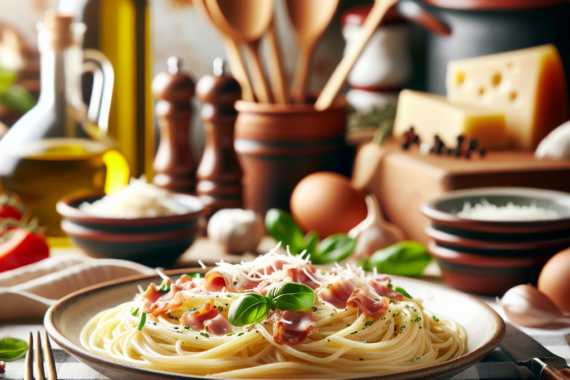 Spaghetti Carbonara Autentik ala Italia